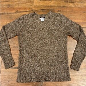 Leslie Fay Sport Speckled Knit Top